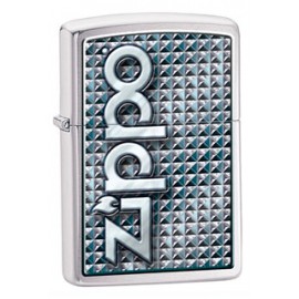Зажигалка Zippo Classics 3D Abstract Emblem Brushed Chrome Zp28280