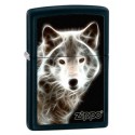 Зажигалка Zippo Classics White Wolf Black Matte Zp28303