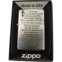 Зажигалка Zippo Classic Молитва Street Chrome 207 M