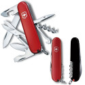 Складаний ніж Victorinox CLIMBER UKRAINE червоно-чорний 1.3703.1.3