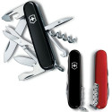 Складной нож Victorinox CLIMBER UKRAINE черно-красный 1.3703.3.1