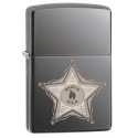 Зажигалка Zippo Classics Skull Badge Black Ice Zp28360