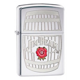 Зажигалка Zippo Classics Jim Beam Barrel High Polish Chrome Zp28421