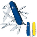 Складаний ніж Victorinox HUNTSMAN UKRAINE синьо-жовтий 1.3713.2.8