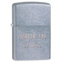 Зажигалка Zippo Classics Made In USA Embossed Street Chrome Zp28491