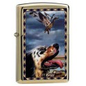 Запальничка Zippo Mazzi Marsh Landing Champagne Zp24079