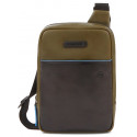 Сумка Piquadro B2 Revamp (B2V) Green-Black CA5944B2V_VEN