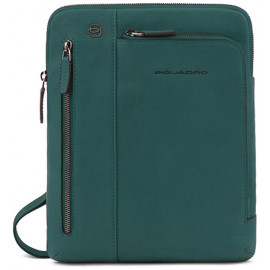 Сумка Piquadro Black Square (B3) Cinnabar Green CA1816B3_VE3