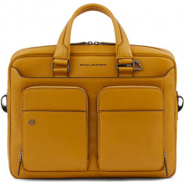 Сумка для ноутбука Piquadro Black Square (B3) Yellow CA2849B3_G