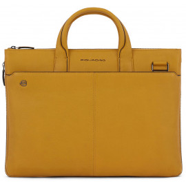 Сумка для ноутбука Piquadro Black Square (B3) Yellow CA4021B3_G
