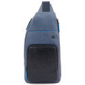 Монорюкзак/сумка-слинг Piquadro B2 Revamp (B2V) Blue-Blue CA5577B2V_BLBL