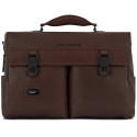 Портфель Piquadro Harper (AP) Dark Brown CA5741AP_TM