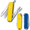 Складаний ніж Victorinox CLASSIC SD UKRAINE синьо-жовтий 0.6223.8G.2