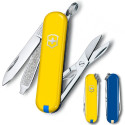 Складаний ніж Victorinox CLASSIC SD UKRAINE синьо-жовтий 0.6223.8G.2
