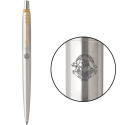 Ручка кулькова Parker JOTTER ARMY Stainless Steel GT BP Емблема ССО ЗСУ 16032_W016b