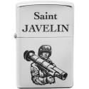Запальничка Zippo Classic Saint Javelin Satin Chrome 205 J
