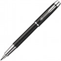 Ручка перова Parker IM Premium Matt Black CT FP F 20 412M