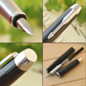 Ручка перова Parker IM Premium Matt Black CT FP F 20 412M