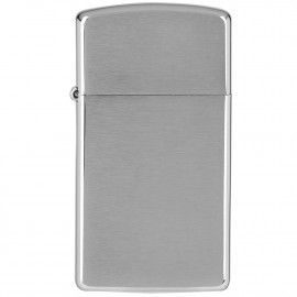 Зажигалка Zippo Slim Brushed Chrome 1600