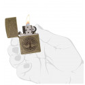 Запальничка Zippo Classics Tree Of Life Antique Brass 29149