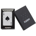 Запальничка Zippo Classics Lucky Ase High Polish Chrome 24011