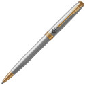 Ручка шариковая Parker SONNET UKRAINE Stainless Steel GT BP Трезубец 84132_T001b