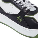 Кроссовки Piquadro Urban (UB00) Black-White-Green SN6171UB00_NBIV-44
