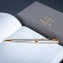 Кулькова ручка Parker SONNET Stainless Steel GT BP 84 132