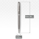 Ручка шариковая Parker SONNET UKRAINE Stainless Steel CT BP Трезубец бел. 84232_T001w