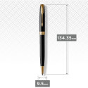 Кулькова ручка Parker SONNET Black Lacquer GT BP 86 032