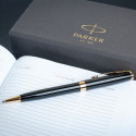 Кулькова ручка Parker SONNET Black Lacquer GT BP 86 032