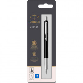 Ручка кулькова Parker VECTOR Black BP блістер 05 136