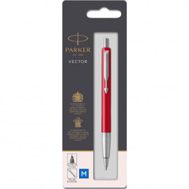 Ручка кулькова Parker VECTOR Red BP блістер 05 336