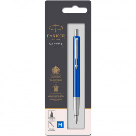 Ручка кулькова Parker VECTOR Blue BP блістер 05 736