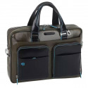 Сумка для ноутбука Piquadro Blue Square (B2) Olive-Black CA2849B2_VEN