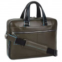 Сумка для ноутбука Piquadro Blue Square (B2) Olive-Black CA2849B2_VEN