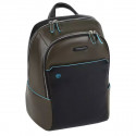 Рюкзак для ноутбука Piquadro Blue Square (B2) Olive-Black CA3214B2_VEN