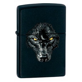 Зажигалка Zippo Classics Black Wolf Black Matte Zp28001