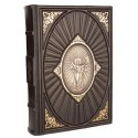 Книга Біблія з іконою срібло Casa d'Oro Cdo58332