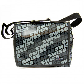 Сумка Swiss Gear наплічна велика Біл-Чорн
