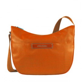 Сумка жіноча Piquadro AKI/Orange наплічна велика з чохлом д/iPad/iPad Air (39,5x31x16) BD3290AK_AR