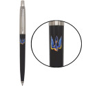 Ручка шариковая Parker JOTTER Originals UKRAINE Black CT BP Трезубец-Ласточка 15632_T1230u