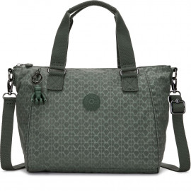 Женская сумка Kipling AMIEL Sign Green Emb (F6C) K16616_F6C