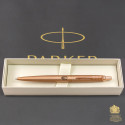 Ручка шариковая Parker JOTTER XL UKRAINE Monochrome Pink Gold PGT BP Трезубец 12632_T001b