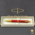 Ручка кулькова Parker IM Premium UKRAINE Red GT BP Тризуб 24832_T001y
