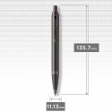 Ручка шариковая Parker IM Professionals UKRAINE Monochrome Titanium BP Трезубец 28032_T001y