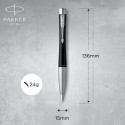 Ручка кулькова Parker URBAN UKRAINE Muted Black CT BP Тризуб 30135_T001y