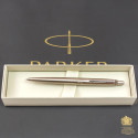 Ручка шариковая Parker JOTTER UKRAINE Stainless Steel CT BP Трезубец бел. 16132_T001w