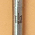 Ручка шариковая Parker JOTTER UKRAINE Stainless Steel CT BP Трезубец ОУН (глад.) 16132_T030t