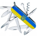 Складной нож Victorinox HUNTSMAN UKRAINE Герб на флаге гориз. 1.3713.3.T3040p Складной нож Victorinox HUNTSMAN UKRAINE Герб на флаге гориз. 1.3713.3.T3040p